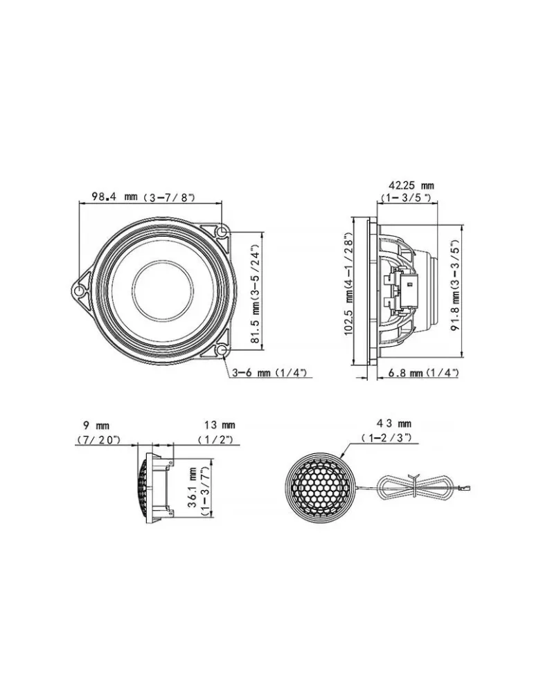 ALPINE Alpine SPC-2045ABMW-HR — Profesjonalny system audio do BMW serii G