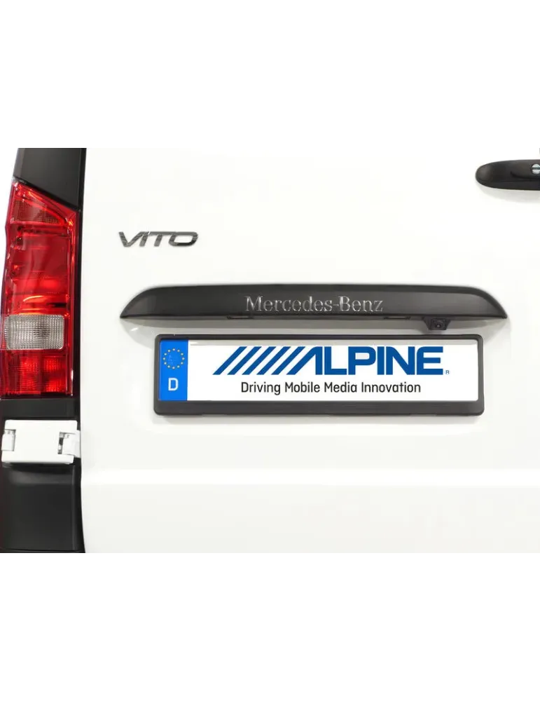 ALPINE Zestaw Alpine KIT-R1V447 — Profesjonalny montaż kamery do Mercedes Vito