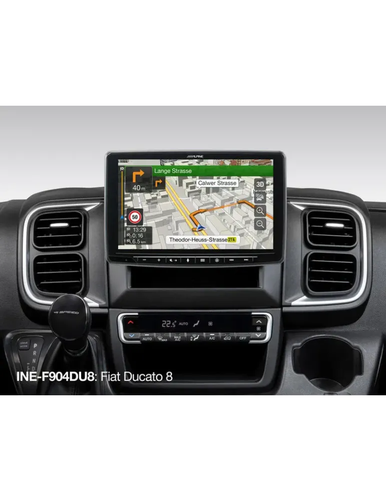 ALPINE Alpine INE-F904-DU8 — System audio z nawigacją do Fiat Ducato 8