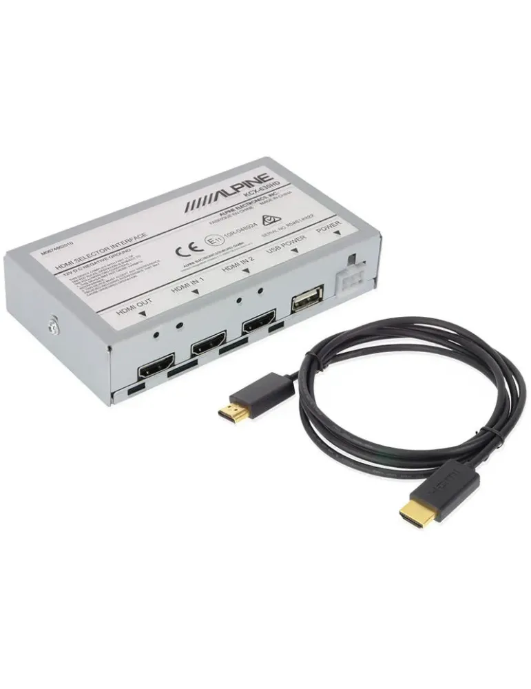 ALPINE Alpine KCX-630HD — Profesjonalny selektor HDMI z USB do Audi i Golf 7