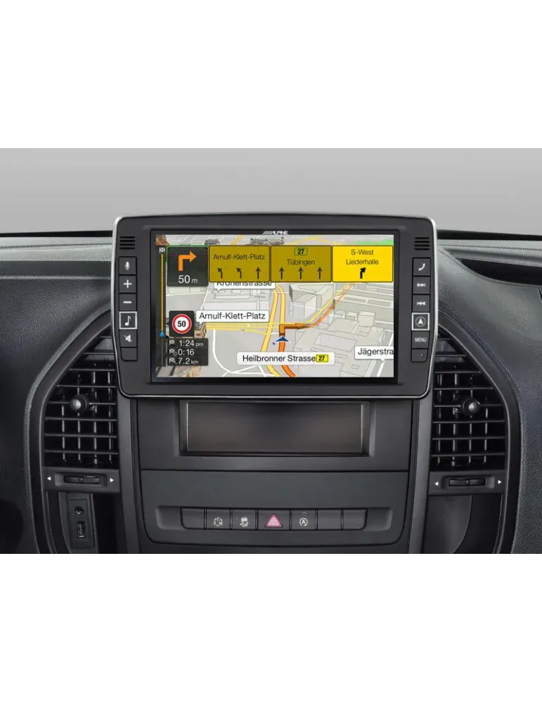 ALPINE Alpine X903D-V447 — Stacja nawigacyjna 9" z CarPlay i DAB+ do Mercedes Vito