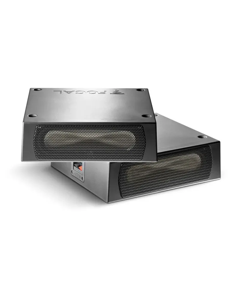 FOCAL CAR Focal Car iSUB Twin — Kompaktowe subwoofery pasywne pod siedzenie 2x200W
