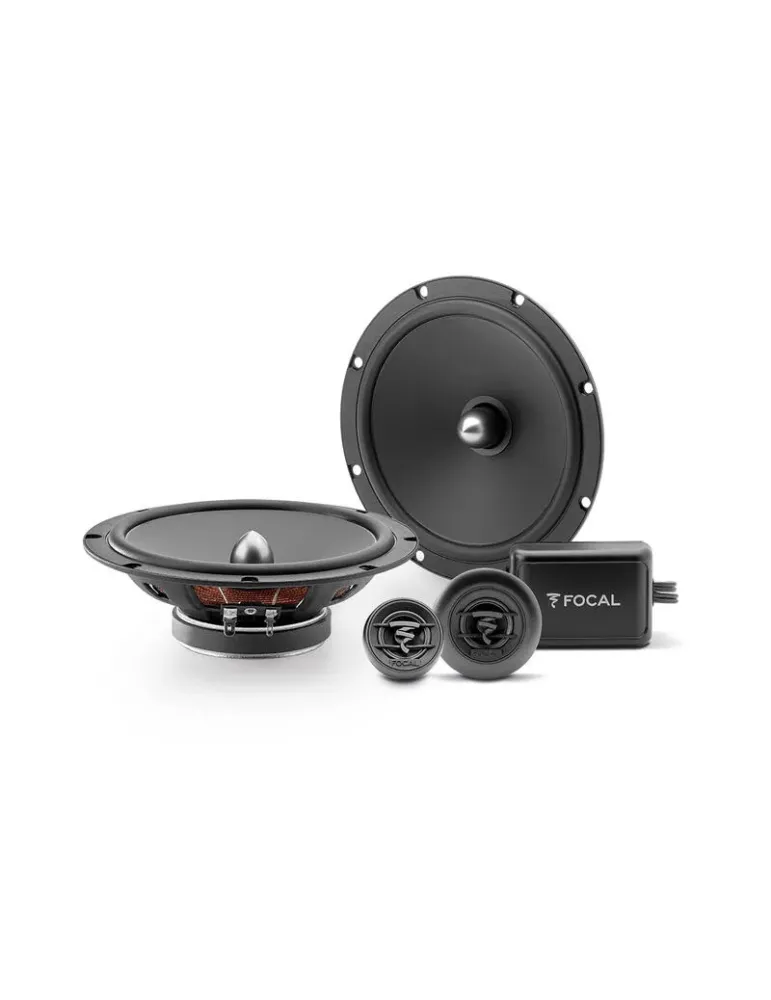 FOCAL CAR Zestaw Focal Car ASE 165 S — Slim głośniki dwudrożne 16,5 cm do auta