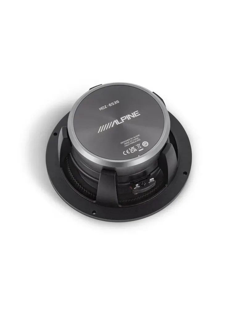 ALPINE Zestaw Alpine HDZ-653 — Profesjonalne głośniki trójdrożne 16,5 cm