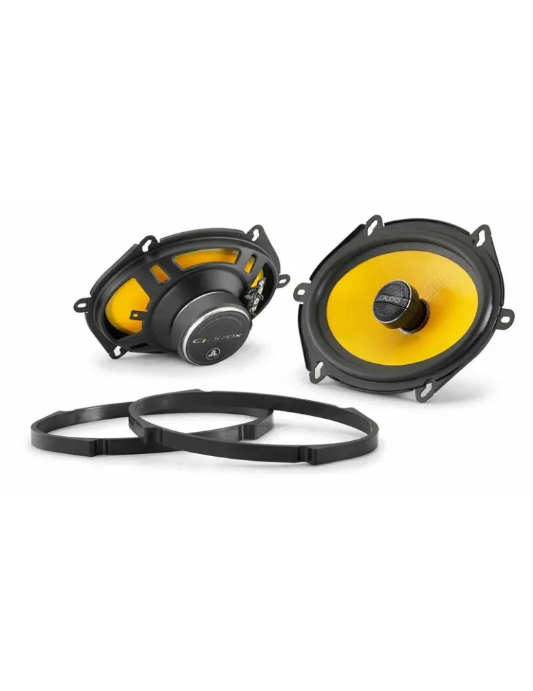 JL AUDIO JL Audio C1-570x — Głośniki coaxialne 5x7/6x8 do samochodu z aluminiową kopułką