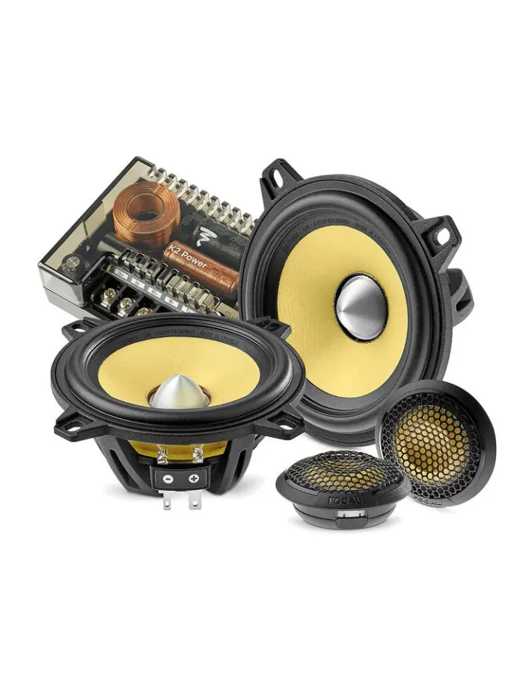 FOCAL CAR Zestaw Focal Car ES 100 KE — Dwudrożne głośniki 4" K2 do auta
