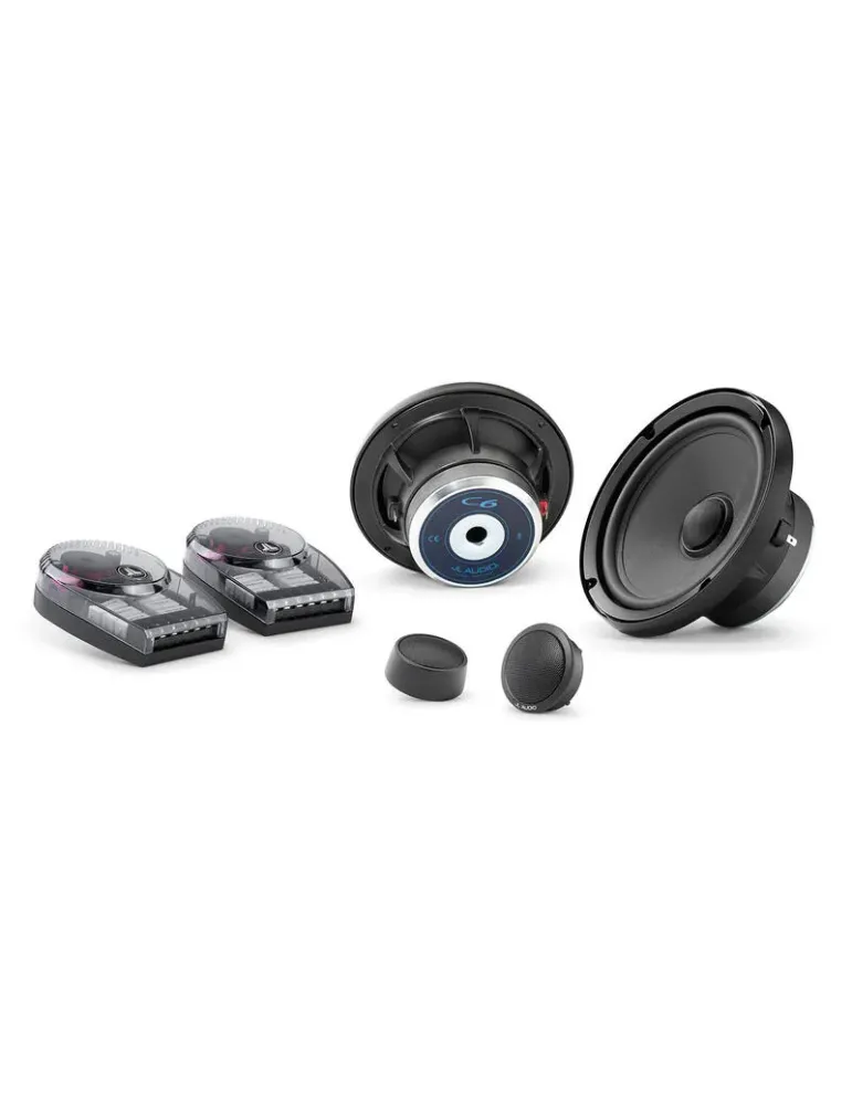 JL AUDIO JL Audio C6-650 — Komponentowe głośniki 6,5" do samochodu z wysoką mocą RMS