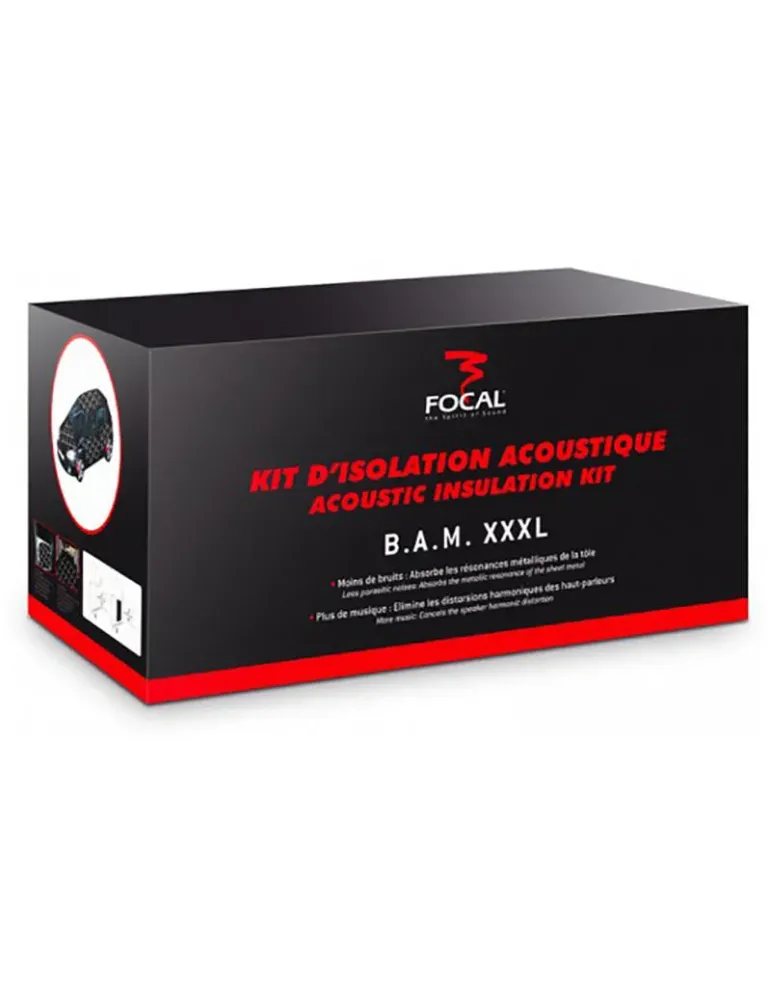 FOCAL CAR Focal Car B.A.M. XXXL — Profesjonalne maty wygłuszające do samochodu
