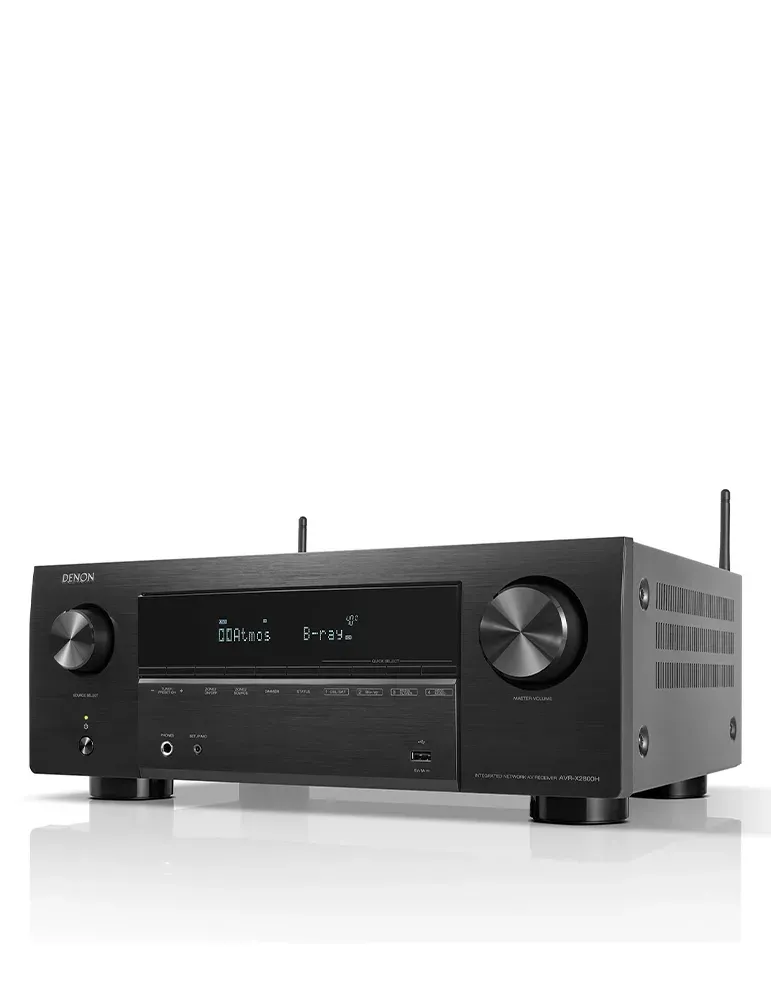 DENON Zestaw Denon AVR-X2800H + Wilson Scenix — Kino domowe 5.0 z Bluetooth