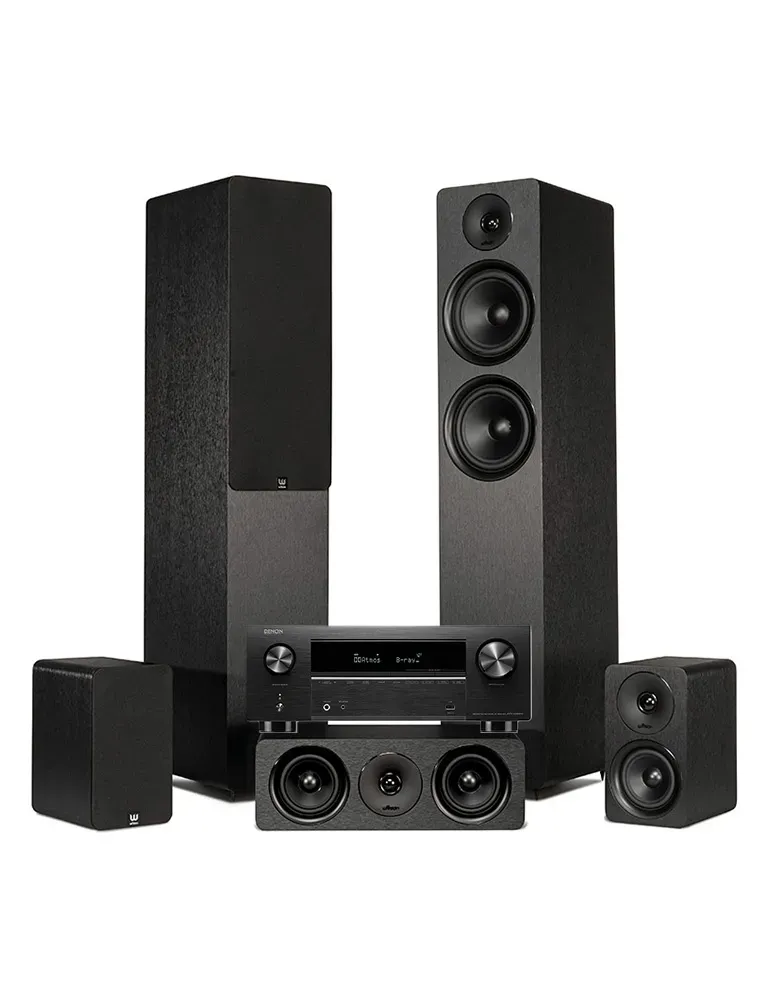 DENON Zestaw Denon AVR-X2800H + Wilson Scenix — Kino domowe 5.0 z Bluetooth