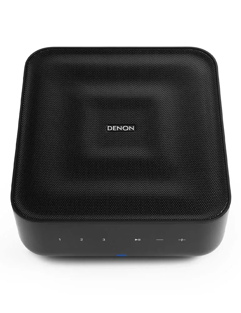 DENON Zestaw stereo Denon Home AMP/SCN-10 — Bezprzewodowe strumieniowanie z HEOS i AirPlay 2