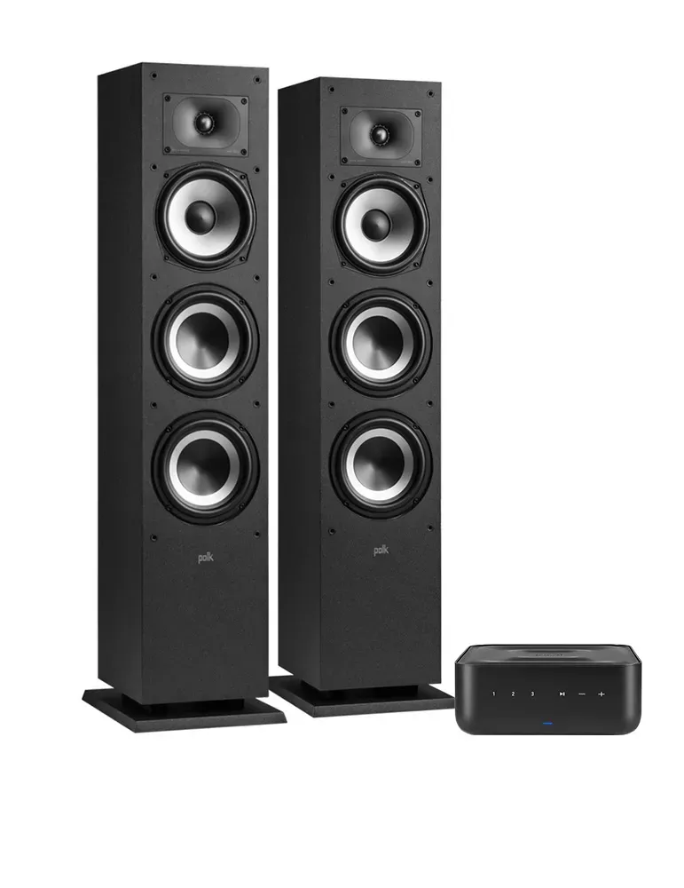 DENON Zestaw stereo Denon Home Amp + Polk Audio MXT60 — Bluetooth i łatwa instalacja USB