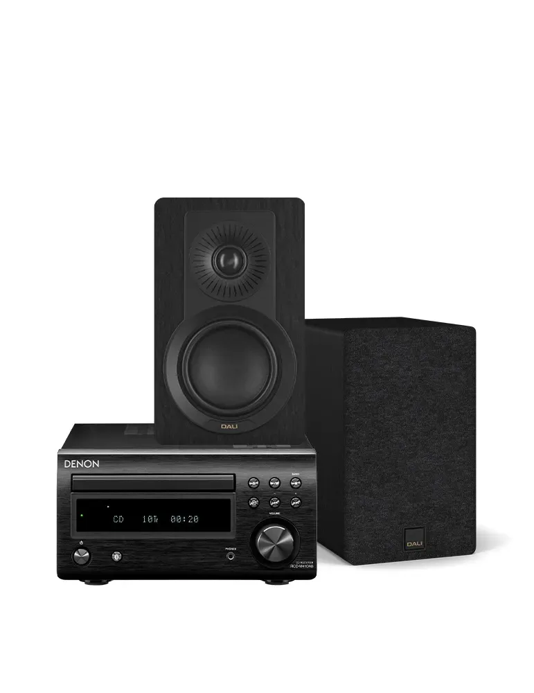 DENON Zestaw stereo Denon RCD-M41 DAB+ z Dali Kupid — Bluetooth i USB