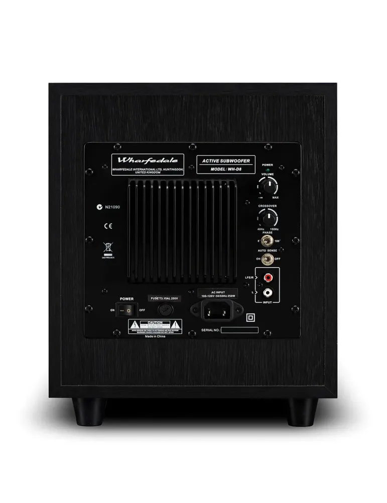 WHARFEDALE Wharfedale WH-D8 — Subwoofer aktywny 8" do kina domowego 70W
