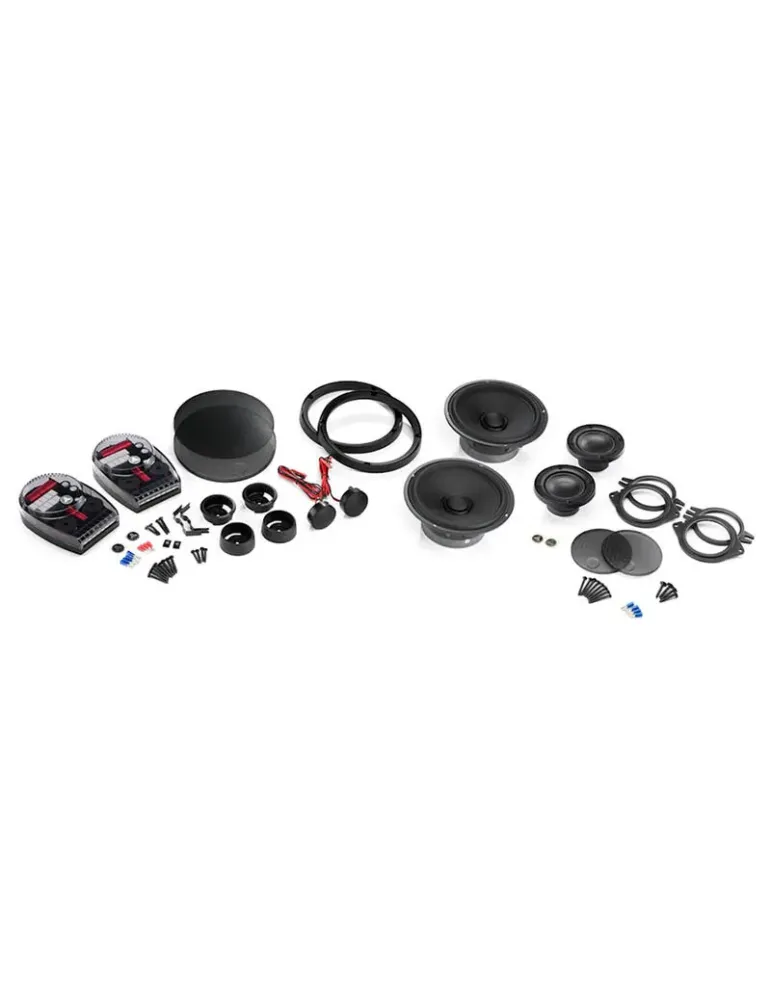 JL AUDIO JL Audio C6-653 — Trójdrożny system głośników komponentowych 6,5" do samochodu