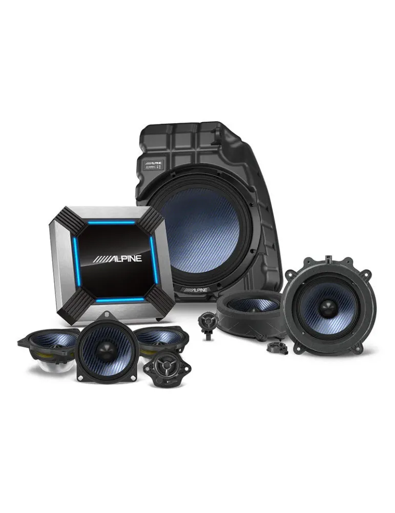 ALPINE SPC-206ATM3-19 — System audio premium dla Tesla Model 3 2019-2021