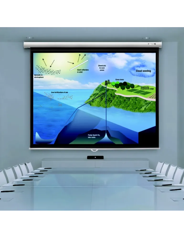 SUPREMA SCREEN Suprema Screen Feniks 221x221cm — Profesjonalny ekran projekcyjny Matt White