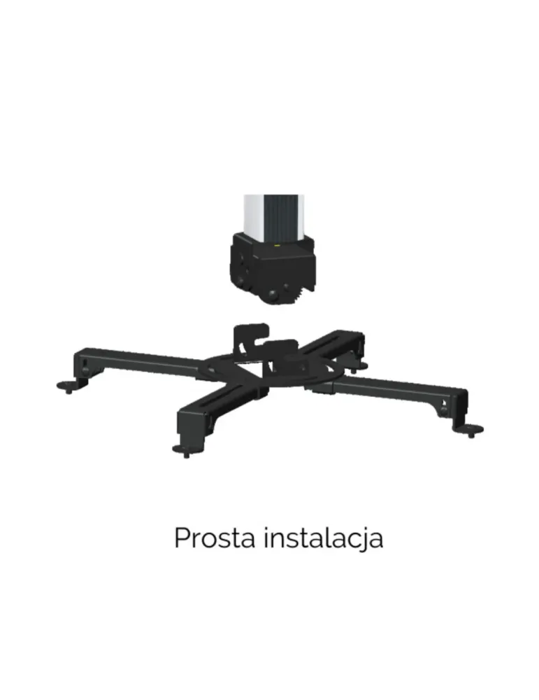 SUPREMA SCREEN Suprema Spider Strong 6080 — Uchwyt sufitowy do projektora z regulacją kąta