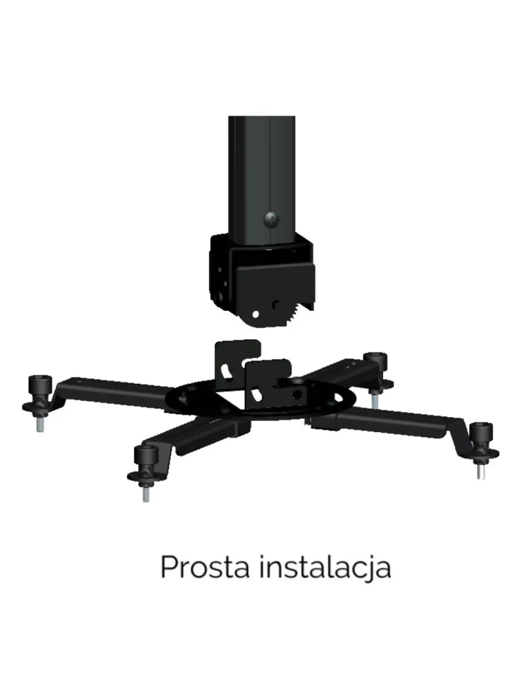 SUPREMA SCREEN Suprema Spider Small 3040 Silver — Uchwyt sufitowy do projektora 10kg