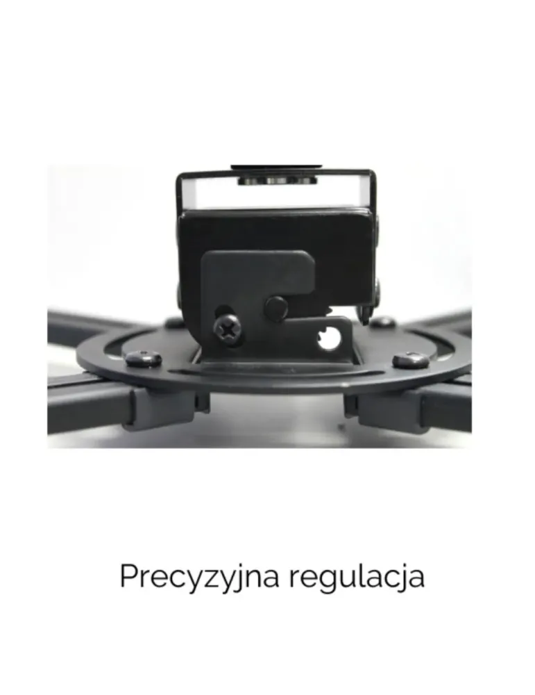 SUPREMA SCREEN Suprema Screen Spider Small 10 Black — Uchwyt sufitowy do projektora 10kg z regulacją