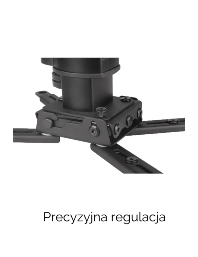 SUPREMA SCREEN Suprema Screen SPIDER ELEGANT 1525 Black — Uchwyt sufitowy do projektora 20kg