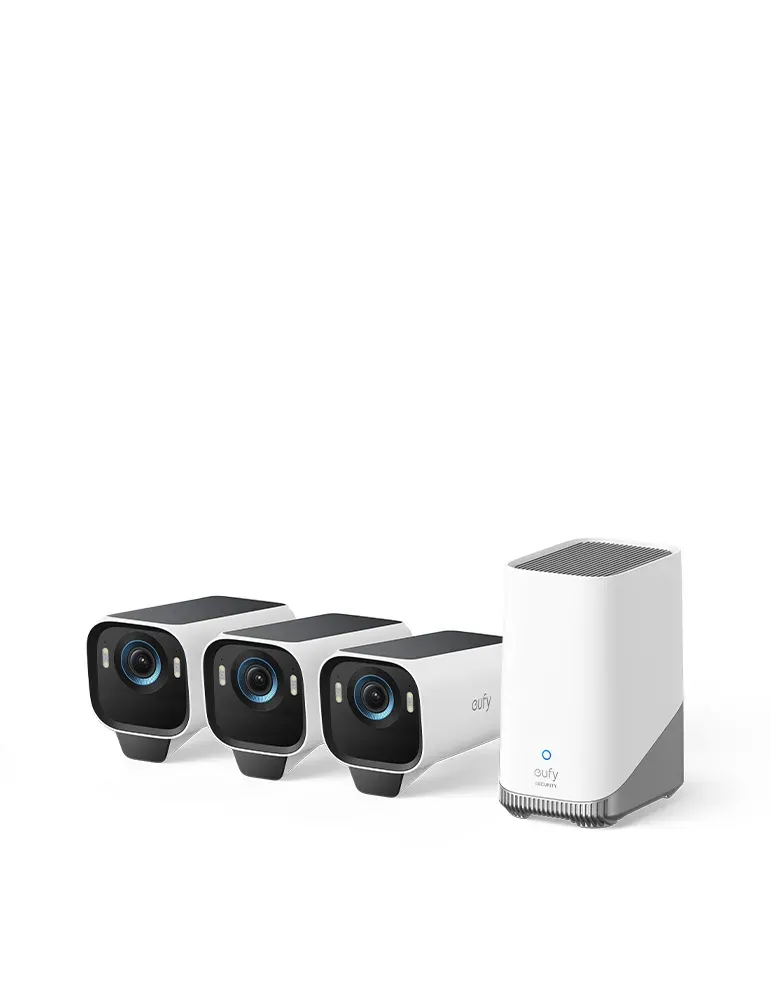 EUFY Eufy EufyCam S3 PRO (3+1) — Bezprzewodowy system kamer 4K dla inteligentnego domu