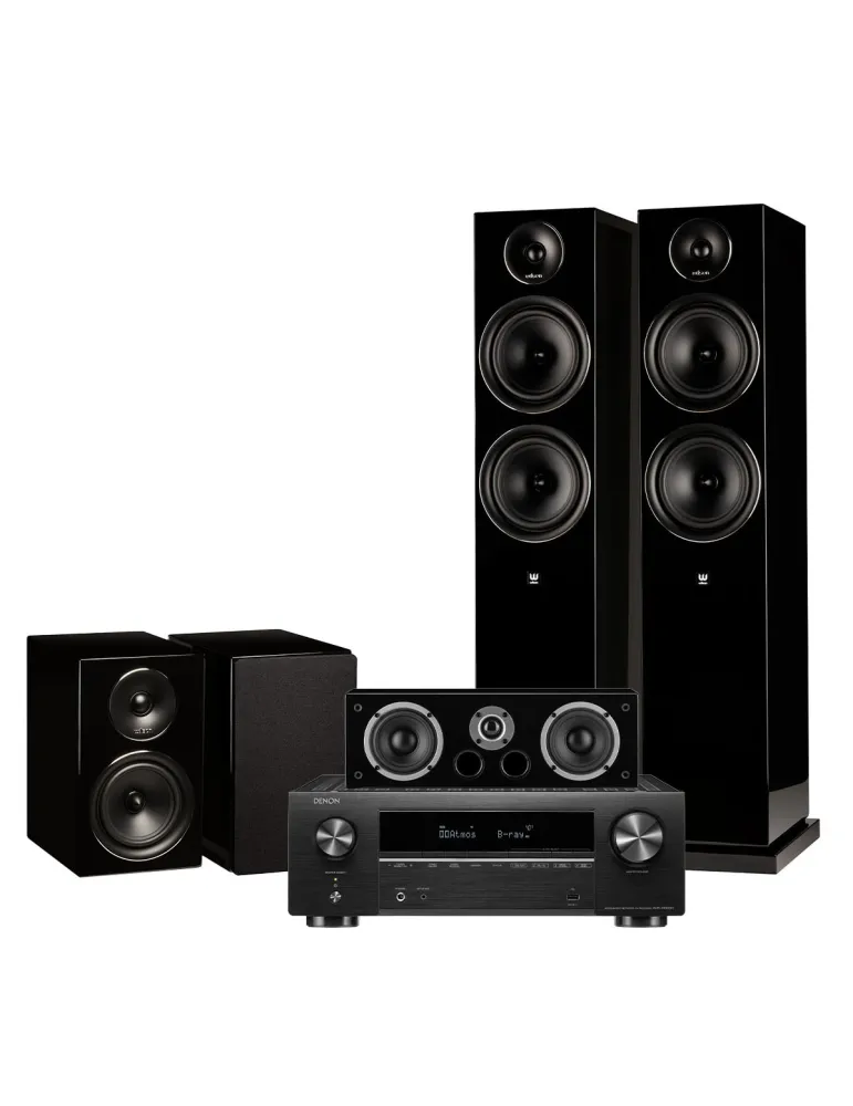 DENON Zestaw Denon AVR-X1800H — Kino domowe z Wilson Exclusive 8/4/Vocal i Bluetooth