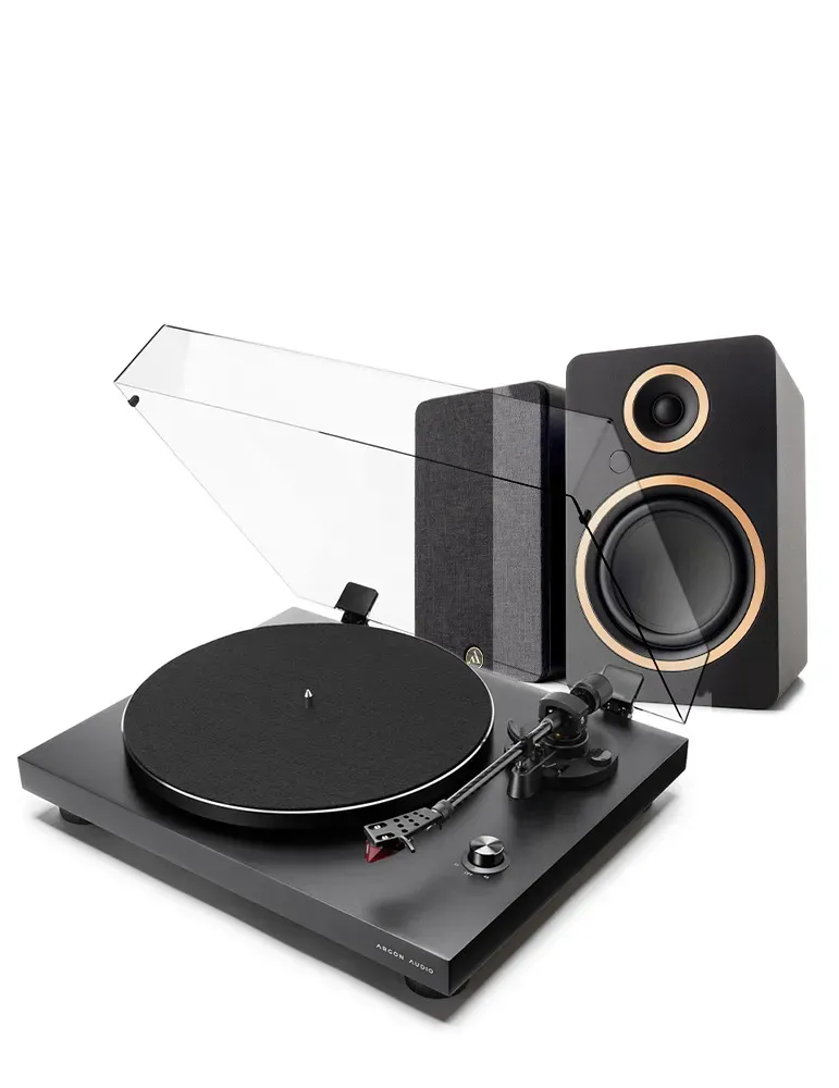 ARGON AUDIO Zestaw Argon Audio TT 3 PLUS — Gramofon Bluetooth z kolumnami Fenris A5