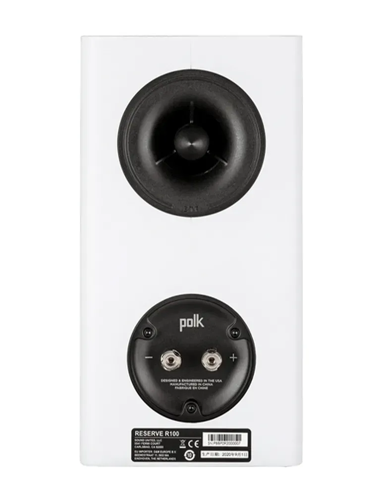POLK AUDIO Polk Audio Reserve R100 — Kolumny podstawkowe z tweeterem Pinnacle i portem X-Port