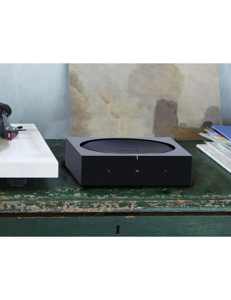 SONOS Zestaw stereo Sonos Amp + Q Acoustics 3020c — Wi-Fi, AirPlay 2, HDMI ARC