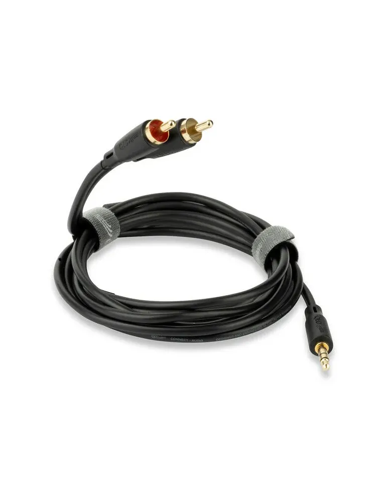 QED QED Przewód 3.5 mm Jack-Phono — Profesjonalny dźwięk do domu