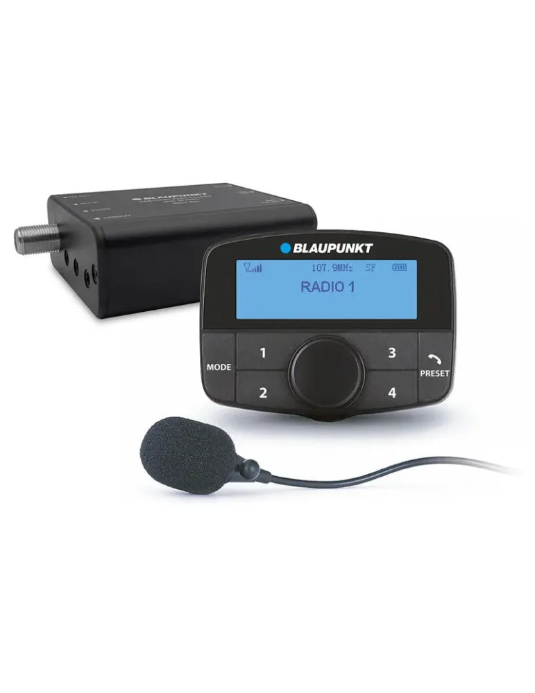 BLAUPUNKT Blaupunkt DAB'N'PLAY 550 — Adapter DAB+ do samochodu z Bluetooth
