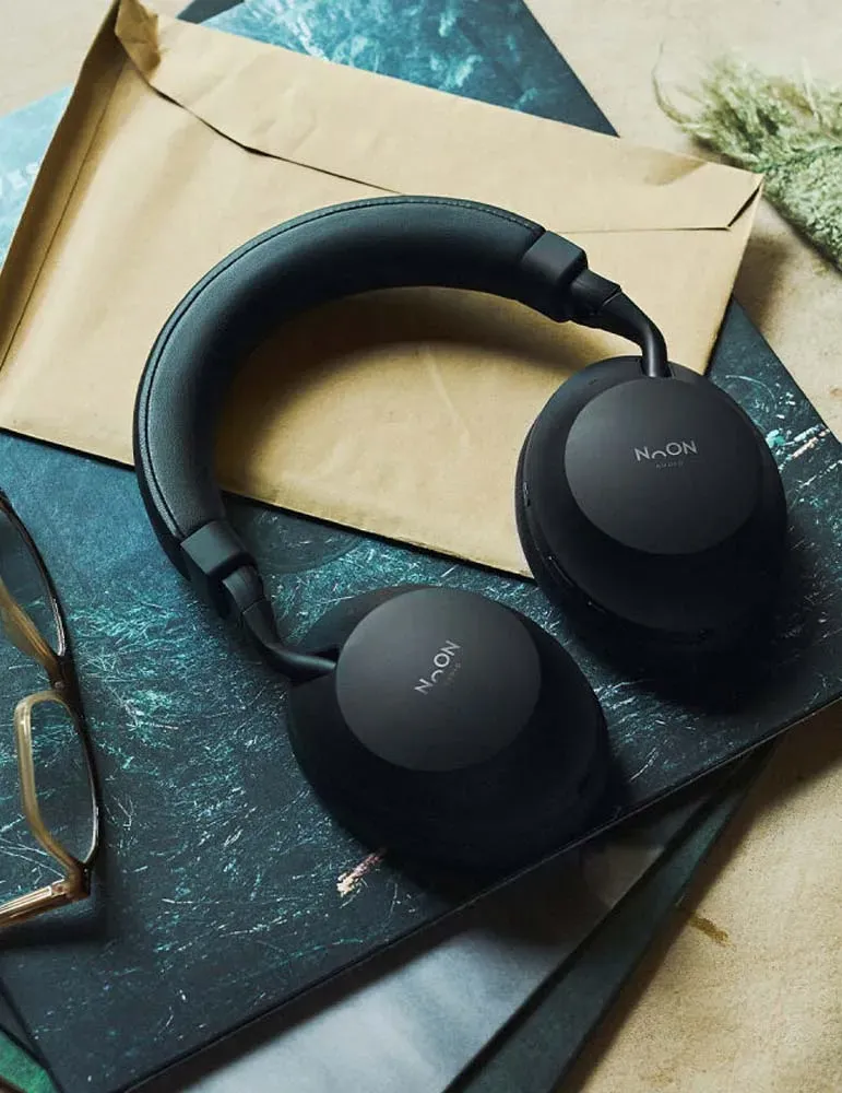 NooN Audio Noon Audio WH-NX5 — bezprzewodowe słuchawki nauszne z hybrydowym ANC i 48 h pracy