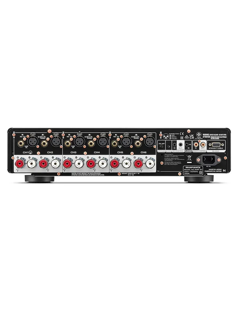 MARANTZ Marantz AMP 30 — Wzmacniacz mocy z technologią HDAM i wejściami XLR/RCA