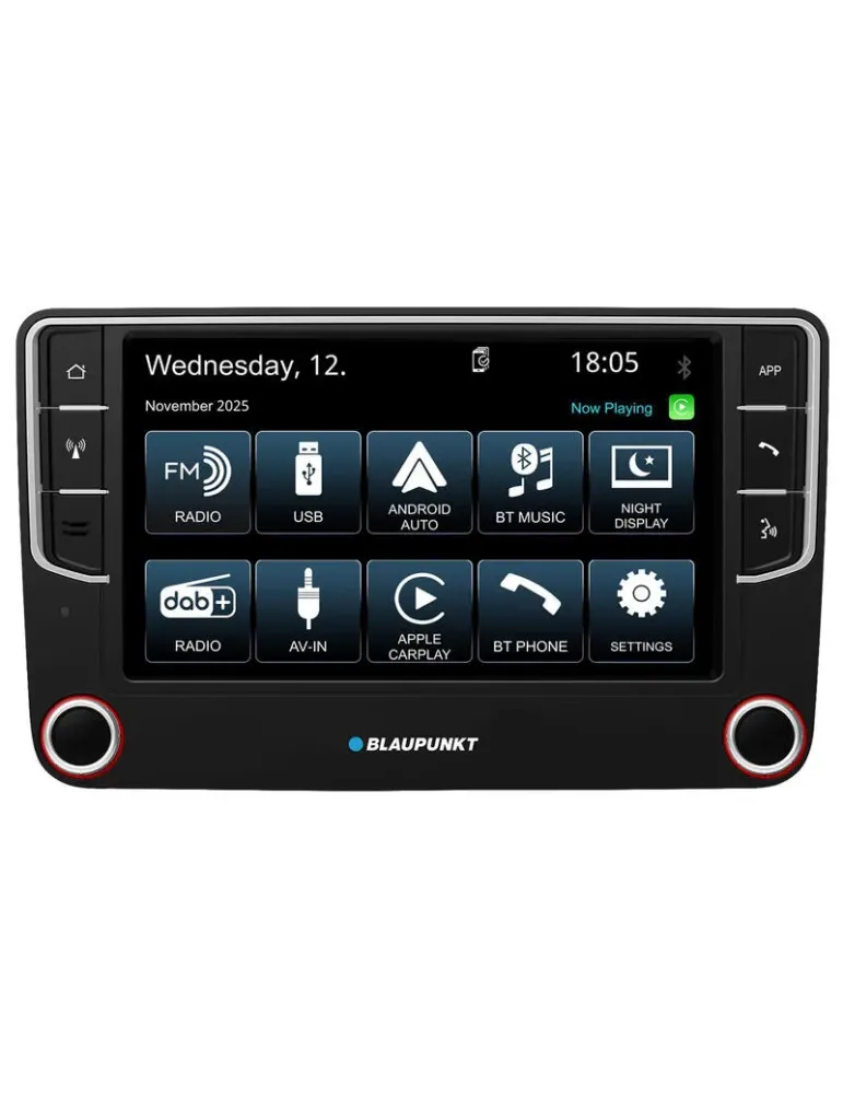 BLAUPUNKT Blaupunkt Wolfsburg 648 DAB — Radio 2DIN 7" z DAB+ i bezprzewodowym CarPlay/Android Auto