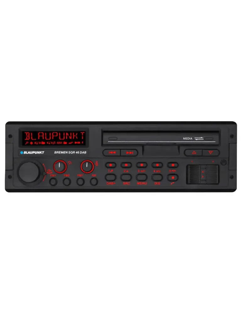 BLAUPUNKT Blaupunkt Bremen SQR 46 DAB — Radio samochodowe 1DIN z DAB+ i FM RDS