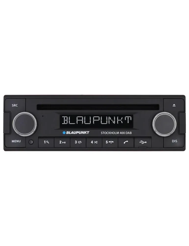 BLAUPUNKT Blaupunkt Stockholm 400 DAB — Radio samochodowe DAB+ z CD, Bluetooth, USB i AUX