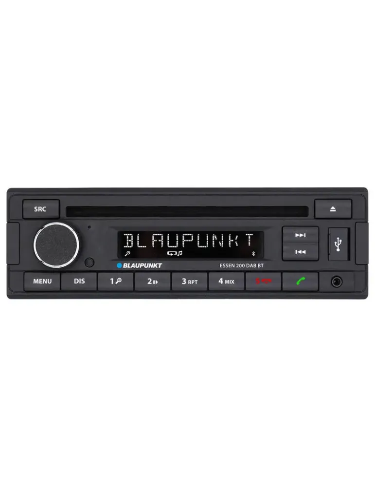 BLAUPUNKT Blaupunkt Essen 200 DAB BT — Radio samochodowe 1-DIN DAB+ CD USB AUX Bluetooth HFP