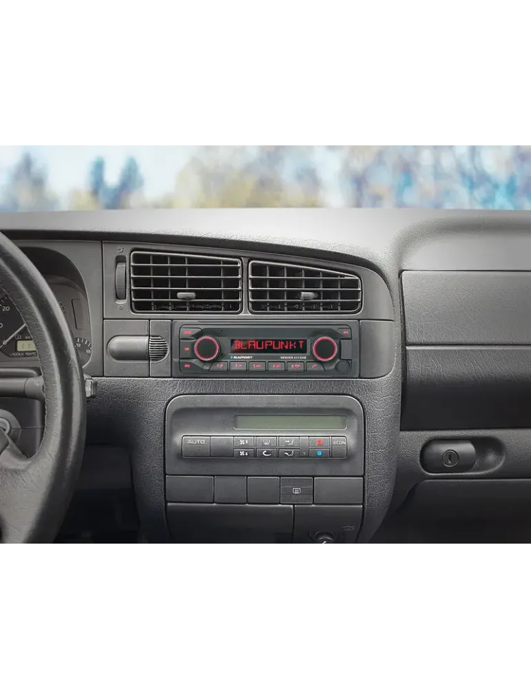 BLAUPUNKT Blaupunkt Denver 412 DAB — Radio samochodowe DAB+ z Bluetooth, 2x USB MP3 i wejściem mikrofonowym