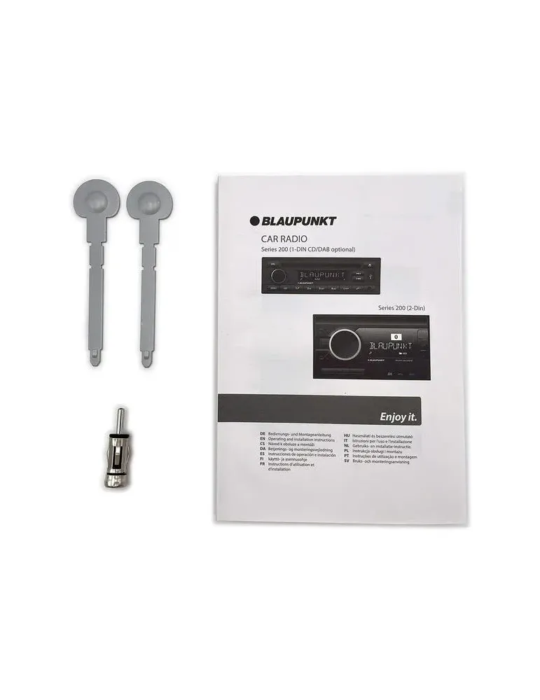 BLAUPUNKT Blaupunkt Nürnberg 200 DAB BT — Radio samochodowe 1-DIN DAB+ Bluetooth USB/AUX RDS MP3