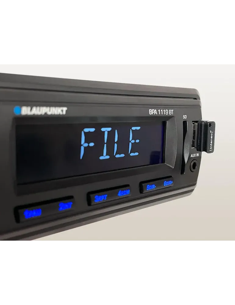 BLAUPUNKT Blaupunkt BPA 1119 BT — Radio samochodowe 1DIN z Bluetooth, USB/SD/AUX i FM RDS