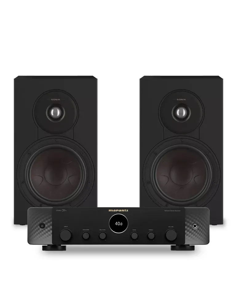 MARANTZ Zestaw Marantz Stereo 70s + Dali Sonik 3 — HDMI ARC, Heos, 8K