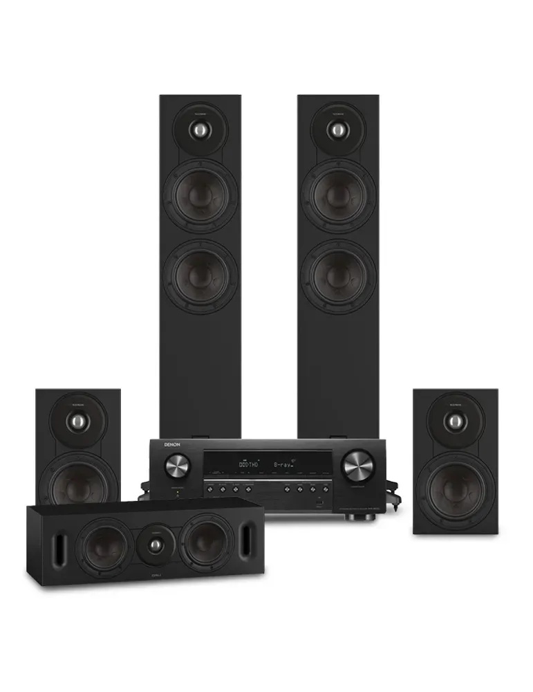 DENON Zestaw Denon AVR-S670H Dali Sonik 5/1/Cinema — kino domowe 5.1
