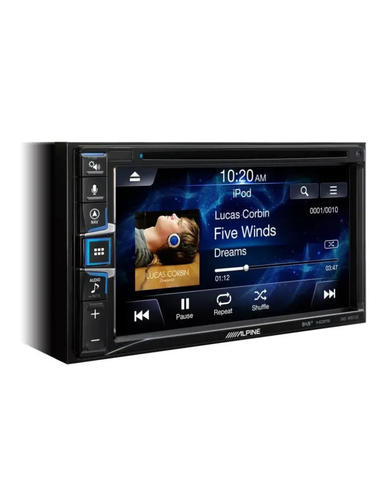 ALPINE Alpine INE-W611 — Stacja multimedialna 2DIN z CarPlay i Android Auto