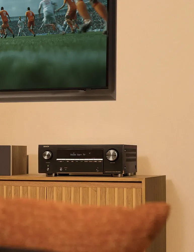 DENON Denon AVR-X2900H DAB — amplituner AV 7.2, Dolby Atmos, 8K