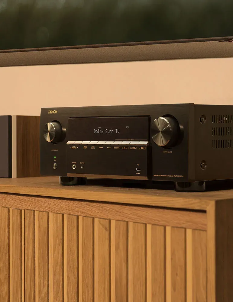 DENON Denon AVR-X2900H DAB — amplituner AV 7.2, Dolby Atmos, 8K