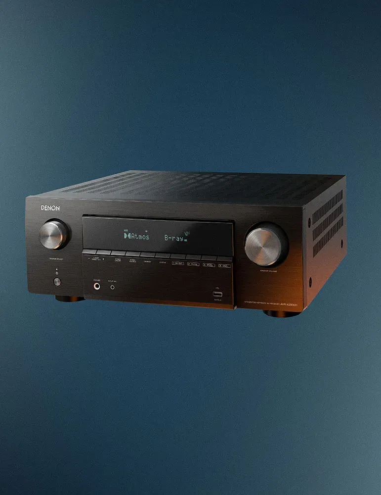 DENON Denon AVR-X2900H DAB — amplituner AV 7.2, Dolby Atmos, 8K