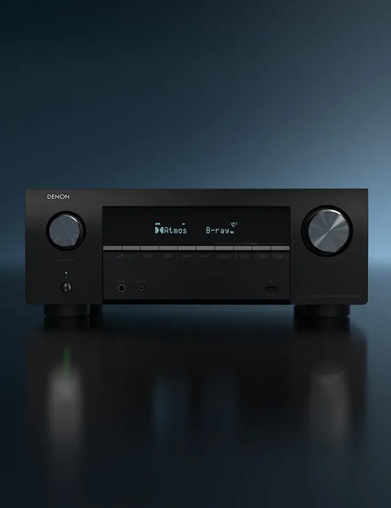 DENON Denon AVR-X2900H DAB — amplituner AV 7.2, Dolby Atmos, 8K