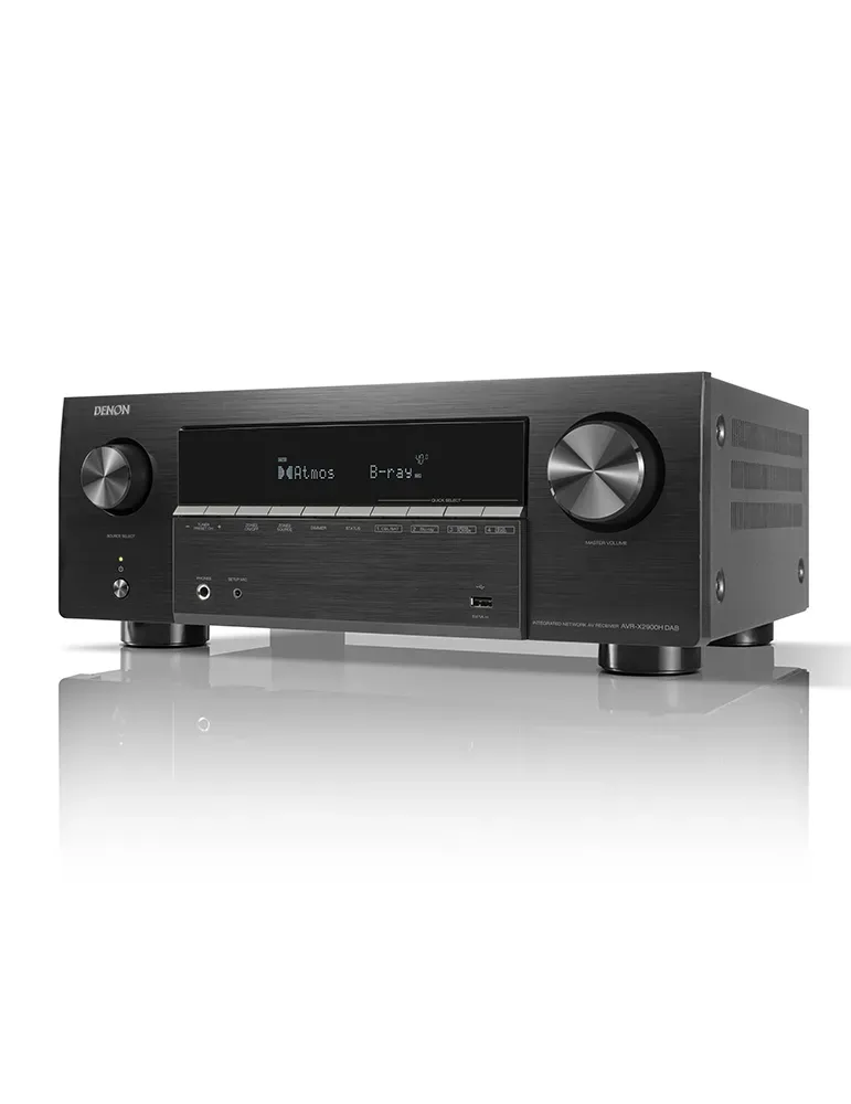 DENON Denon AVR-X2900H DAB — amplituner AV 7.2, Dolby Atmos, 8K