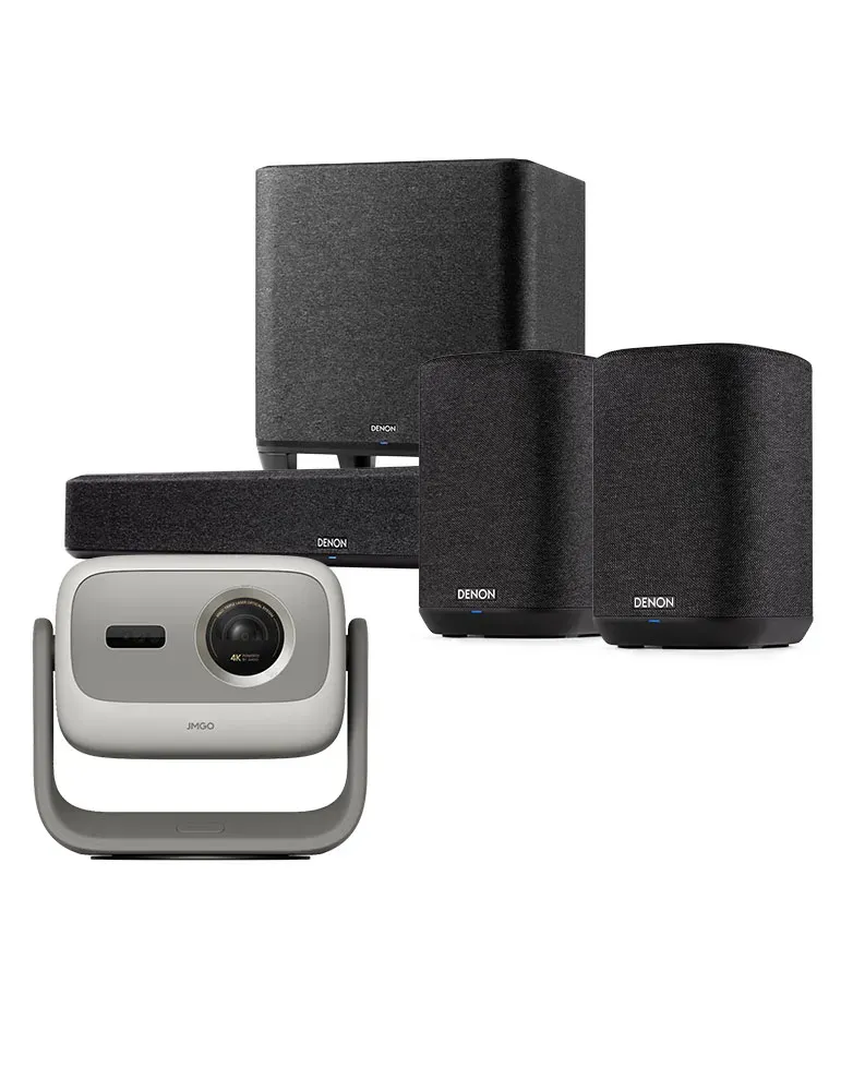 DENON Zestaw Denon Home 550/Home 150 + JMGO N3 — Dolby Atmos 4K